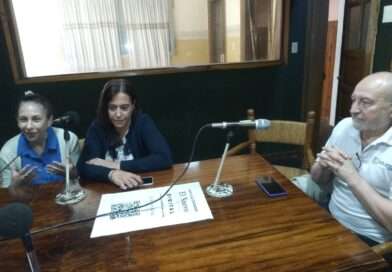 Mirta Olivera, Ornella Nutti y Héctor Figueroa, integrantes del equipo directivo del Colegio San José, que este jueves está celebrando los 140 años de vida institucional.