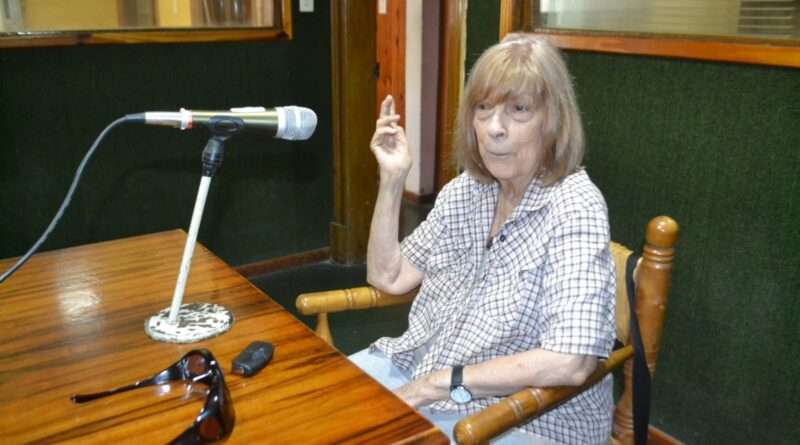 Marta Seta, símbolo de la cultura y el teatro de Rojas, reconocida por Trillo 77. Toda una vida atravesada por los escenarios.