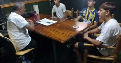 Gerónimo Burgos, Felipe Salinas y Joaquín Baguear hablaron de su presente en las categorías juveniles del Fútbol profesional en El Programa del Sabio.