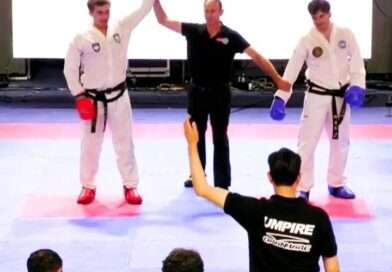 Uno más y van: Joaquín Teyssandier campeón nacional de Taekwon-Do