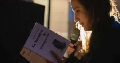 Eliana Sol Cossy será protagonista de la Jornada Poética en Roberto Cano. Sus vínculos con Santiago Maldonado y Norita Cortiñas.