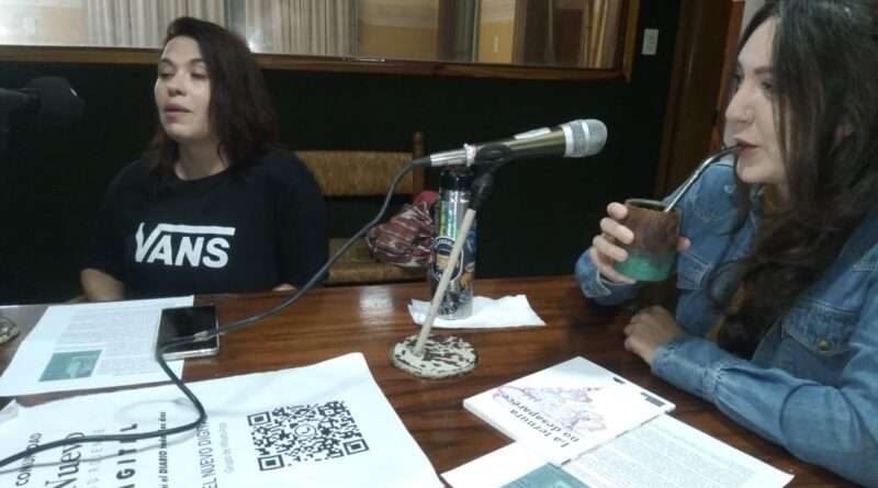 Elisa García y Lula Padilla con los detalles de la Jornada Poética que se realizará este sábado en Roberto Cano.