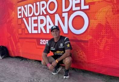 Pablo Salgado corrió nuevamente el Enduro del Verano