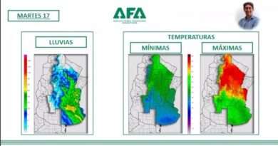 El meteorólogo Leonardo De Benedictis trazó un panorama de como se presentará el tiempo por el resto de la semana en todo el país.