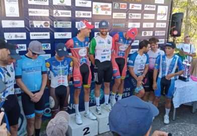 Octavio Mangiaterra fue cuarto en la última etapa de la Vuelta Ciclista Chana