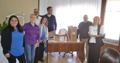 El Rotary Club Rojas hizo entrega de un cardio desfibrilador a Yaguá Pitá. Es la primera entidad deportiva que contará con una unidad de estas características.