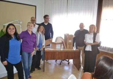 El Rotary Club Rojas hizo entrega de un cardio desfibrilador a Yaguá Pitá. Es la primera entidad deportiva que contará con una unidad de estas características.