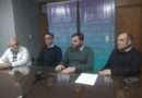 El Intendente Román Bouvier presentó en conferencia de prensa al nuevo Secretario de Salud, tomando el cargo el Lic. Martín Rousseaux en reemplazo de Dr. Germán Palmieri.