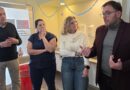 Autoridades de Región Sanitaria IV y de Salud provincial recorrieron el Hospital y se reunieron con el Intendente. Declaraciones de Lorena Damiano y Román Bouvier.