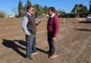 Román Bouvier recorrió el avance de obras en el Terral 1 de Av. Pellegrini. Por otro lado dijo que habrá novedades del Parque Industrial.