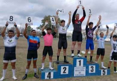 Volvió la acción al velódromo “Luis Lagoa” y hubo triunfo de Dentella