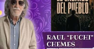 El actor y director linqueño Raúl Puchi Chemes con planes de presentar en Rojas «El enemigo del Pueblo». Conocemos por dentro la puesta.