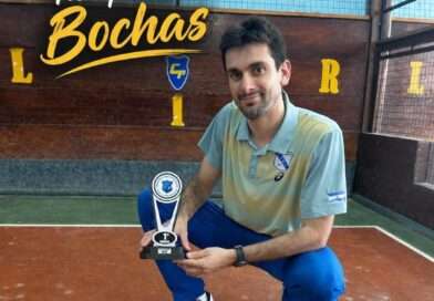 Nicolás Pretto, el mejor jugador de Bochas del país, fue el ganador del torneo Aniversario del Círculo Policial con un nivel extraordinario.